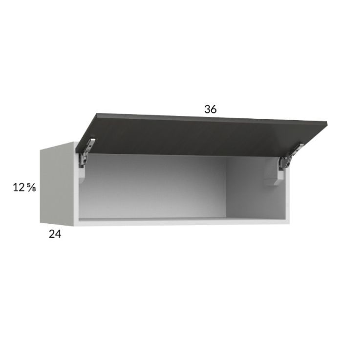 Euro Cafe 36x12-5/8x24 Flip Up Door Wall Cabinet