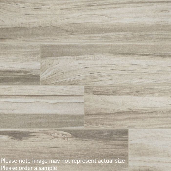 Carolina Timber 6" x 36" White Wood Look Tile