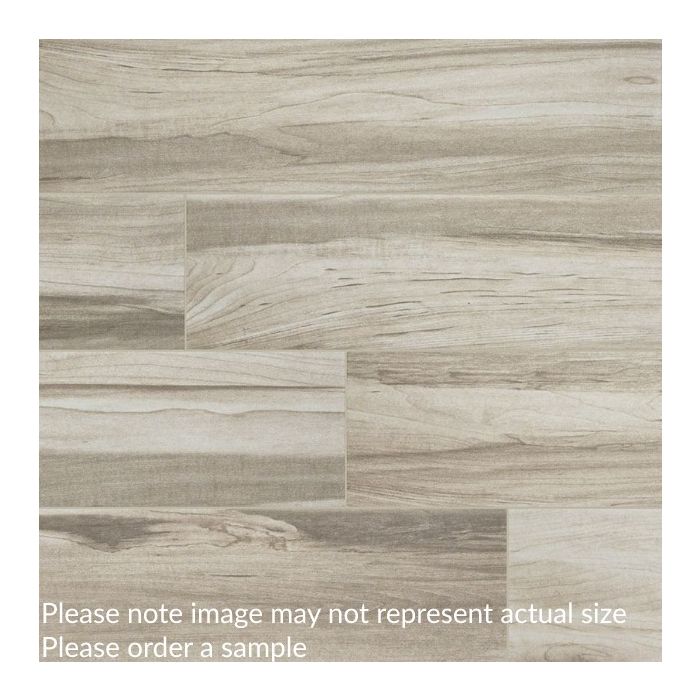 Carolina Timber 6" x 24" White Wood Look Tile