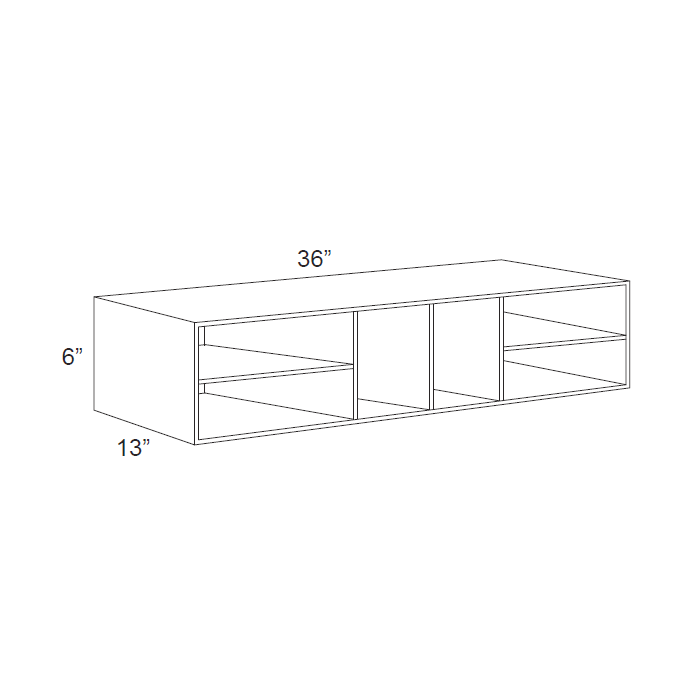Vienna 36" Organizer Cabinet