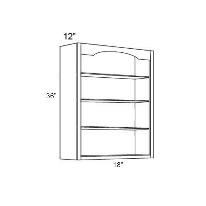 18x36 Wall Open Shelf Cabinet