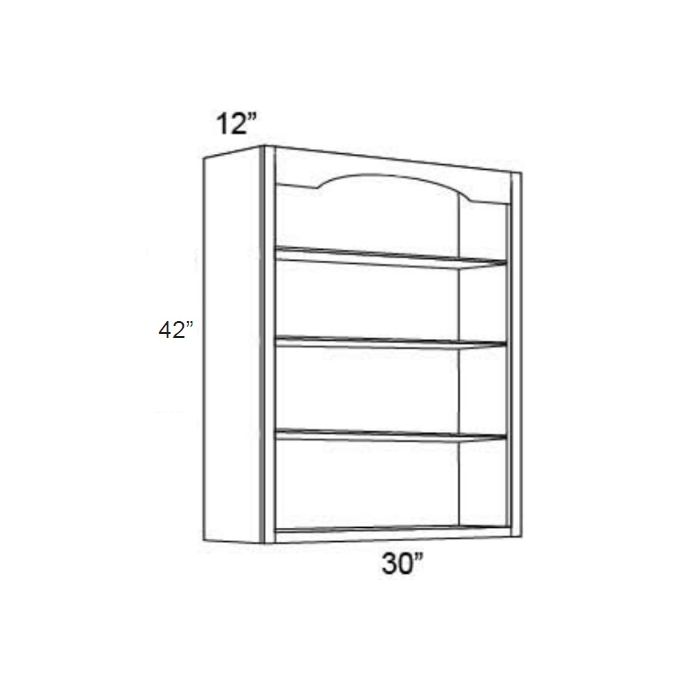 30x42 Wall Open Shelf Cabinet