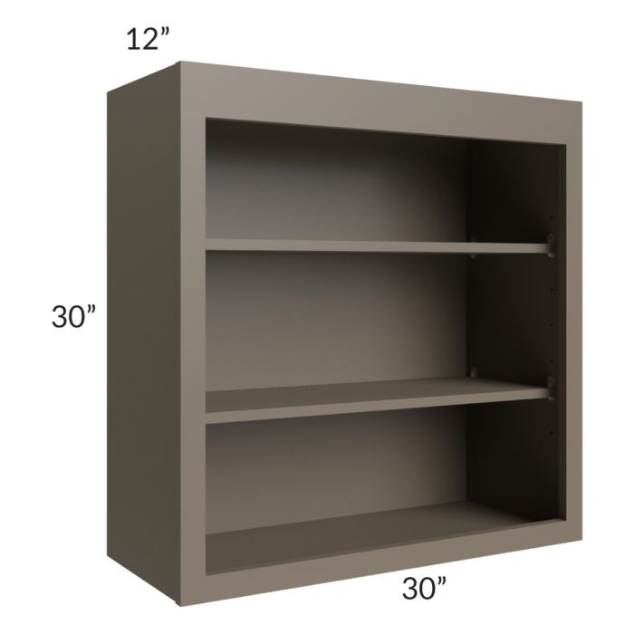 Tuscan Stone 30x30 Wall Open Shelf Cabinet