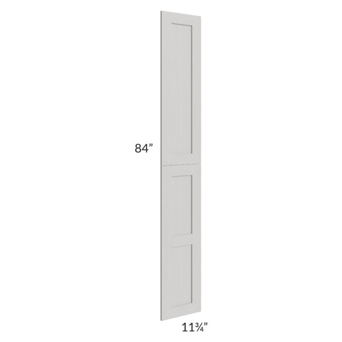 Midtown Light Grey Shaker Wainscot 84" Tall Panels (12" depth)