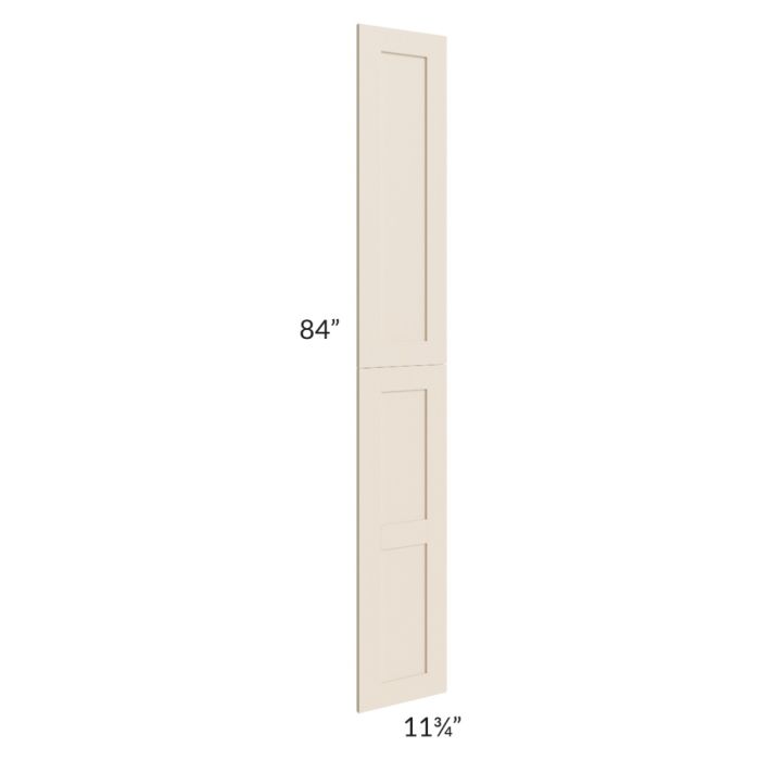 Midtown Cream Shaker Wainscot 84" Tall Panels (12" depth)