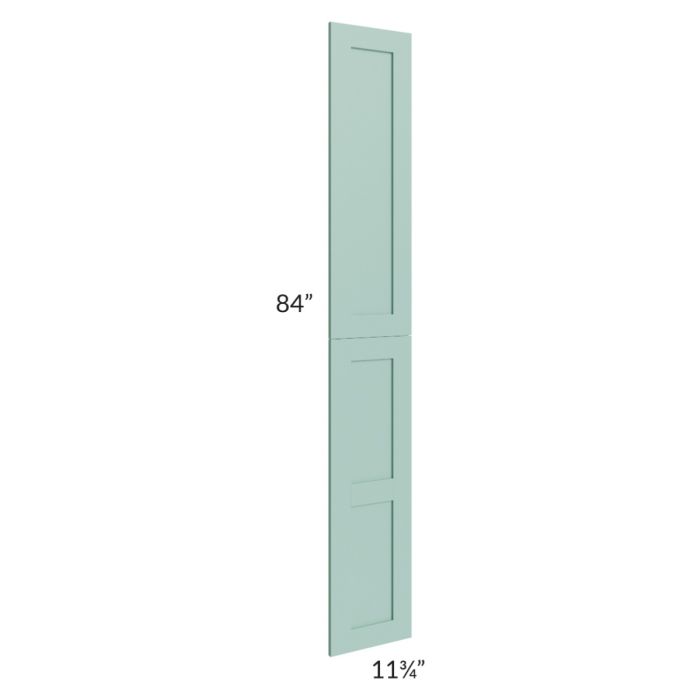 Midtown Sage Green Shaker Wainscot 84" Tall Panels (12" depth)