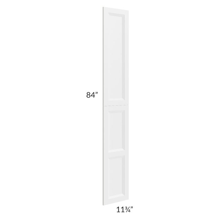 Salem White Wainscot 84" Tall Panels (12" depth)
