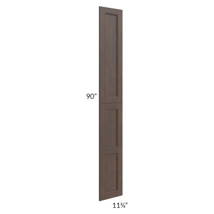 Tuscan Kona Brown Wainscot 90" Tall Panels (12" depth)
