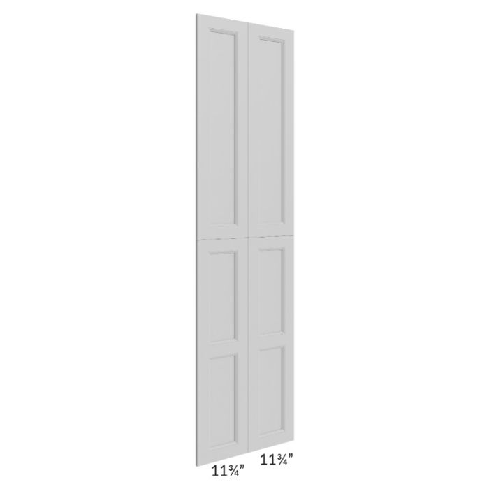 Tuscan Painted Grey Wainscot 96" Tall Panels