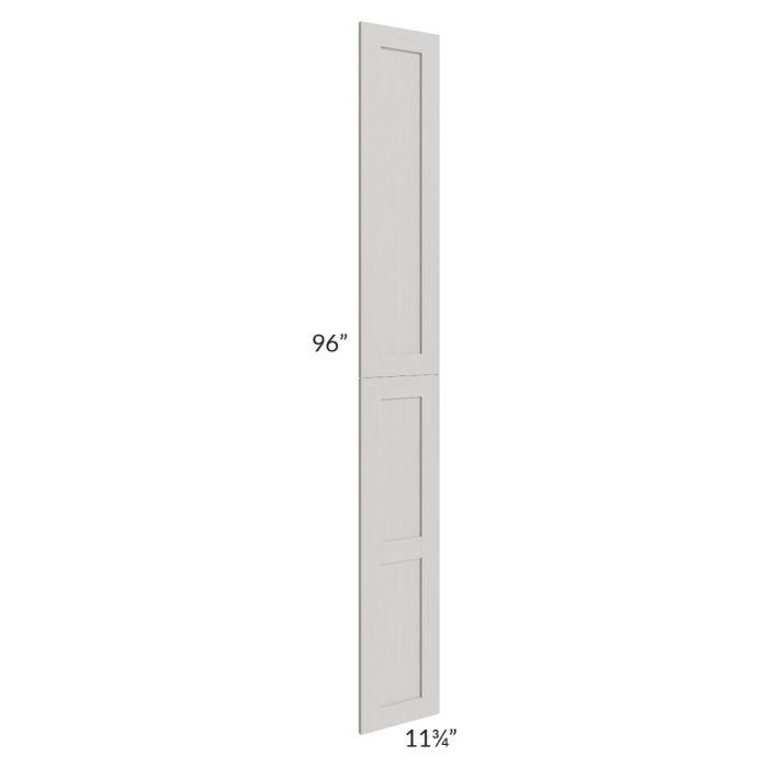 Midtown Light Grey Shaker Wainscot 96" Tall Panels (12" depth)