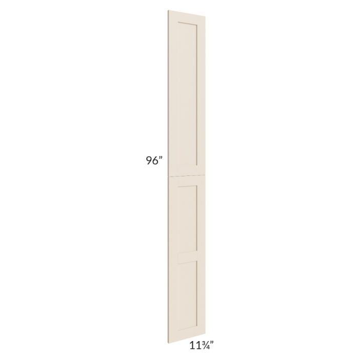 Midtown Cream Shaker Wainscot 96" Tall Panels (12" depth)