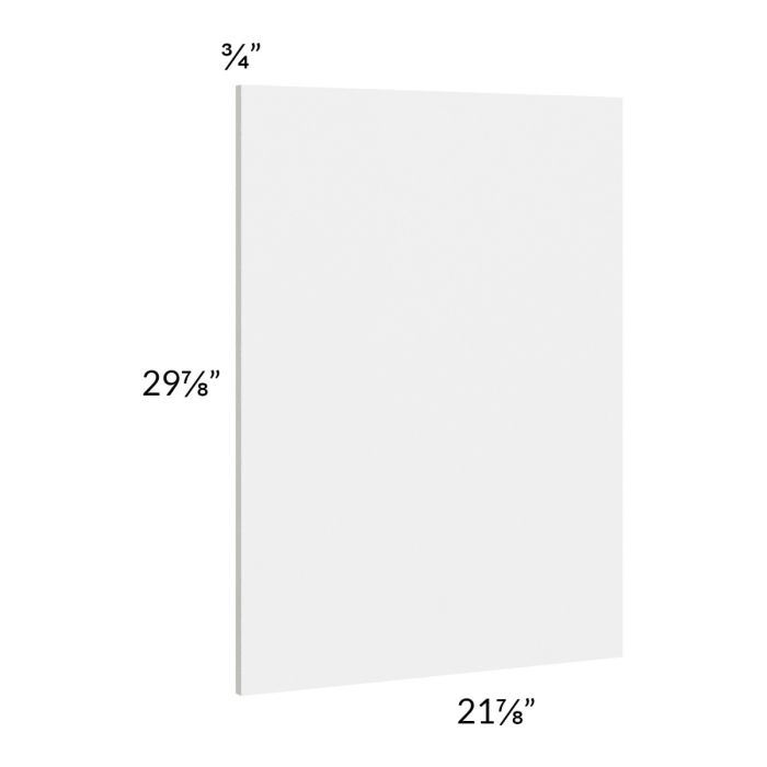 Milan White Gloss Wainscot Vanity Base Panel