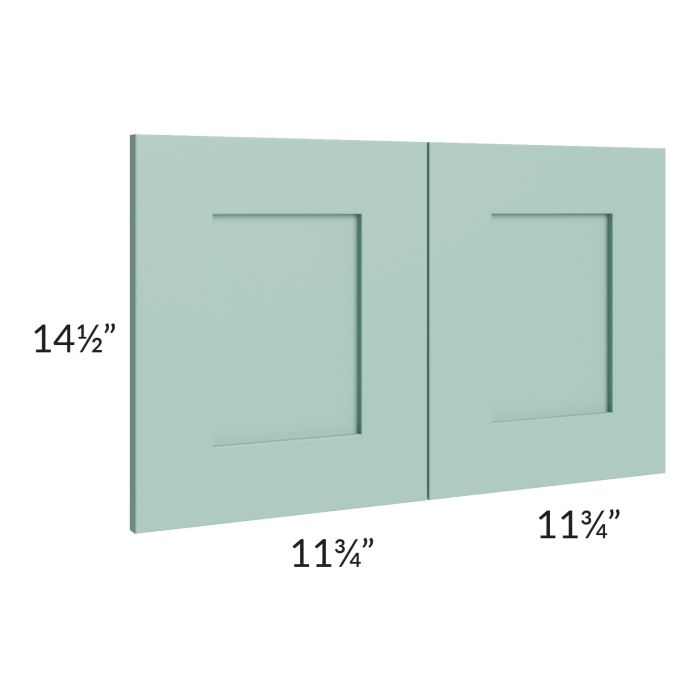 Midtown Sage Green Shaker 15x24 Wainscot Panel