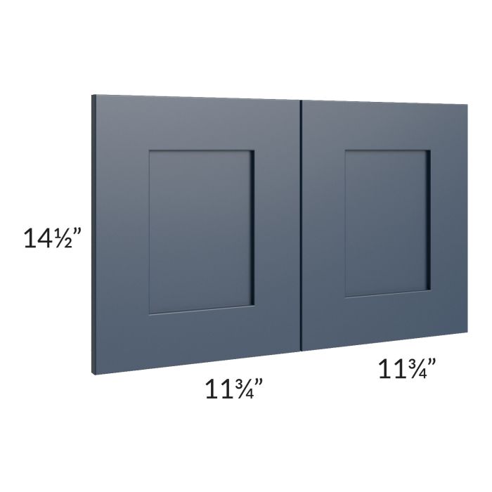 Midtown Blue Shaker 15x24 Wainscot Panel