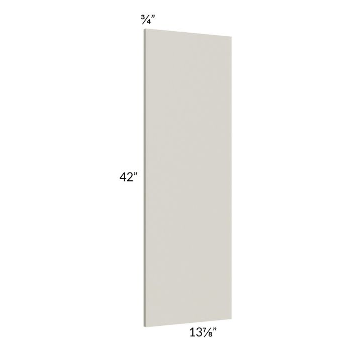 Milan Beige Matte Wainscot 42" Wall Panel