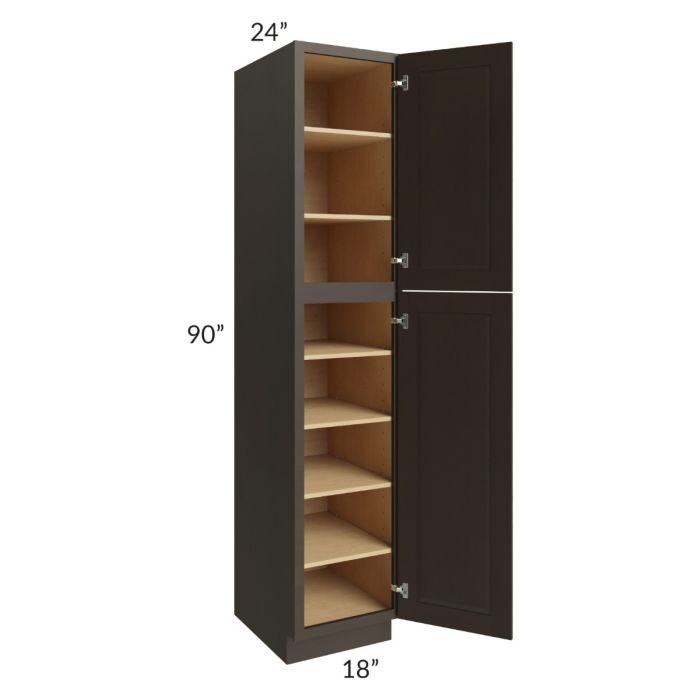 Southport Espresso Shaker 18x90 Wall Pantry