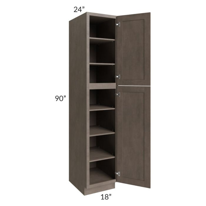 Providence Natural Grey 18x90 Wall Pantry 