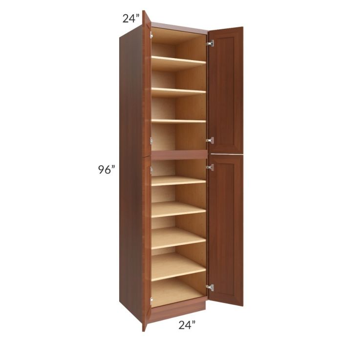 Phoenix Caramel Glaze 24x96 Wall Pantry