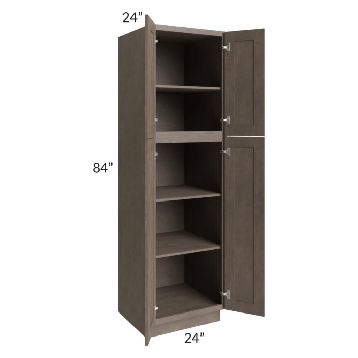 Providence Natural Grey 24x84 Wall Pantry  