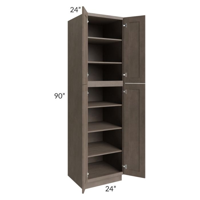 Providence Natural Grey 24x90 Wall Pantry 