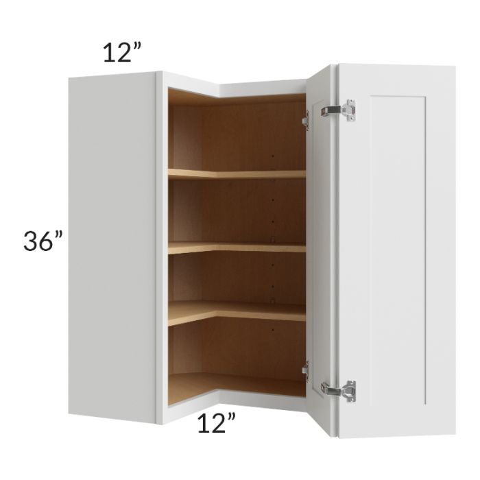 24x36 Square Corner Wall Cabinet