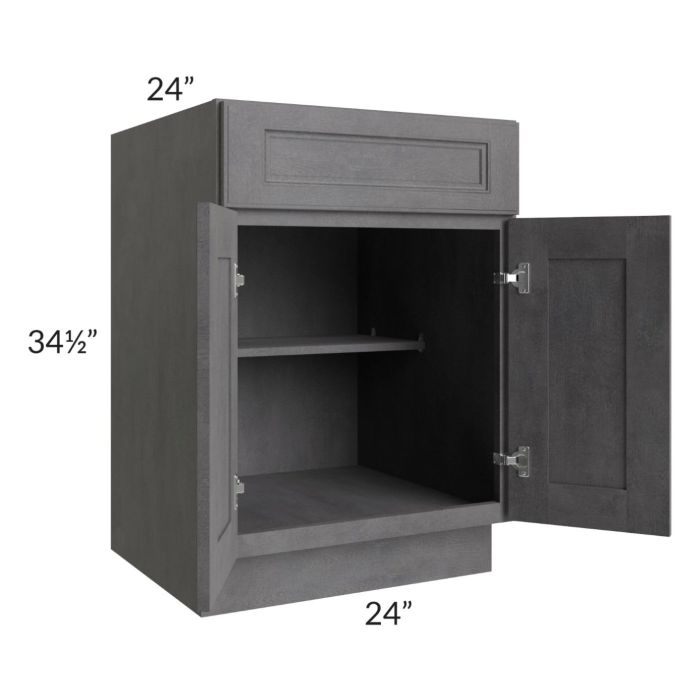 Stone Grey 24" Base Cabinet 
