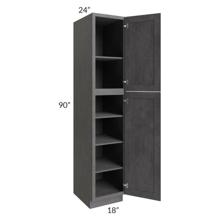 Stone Grey 18x90 Utility Cabinet