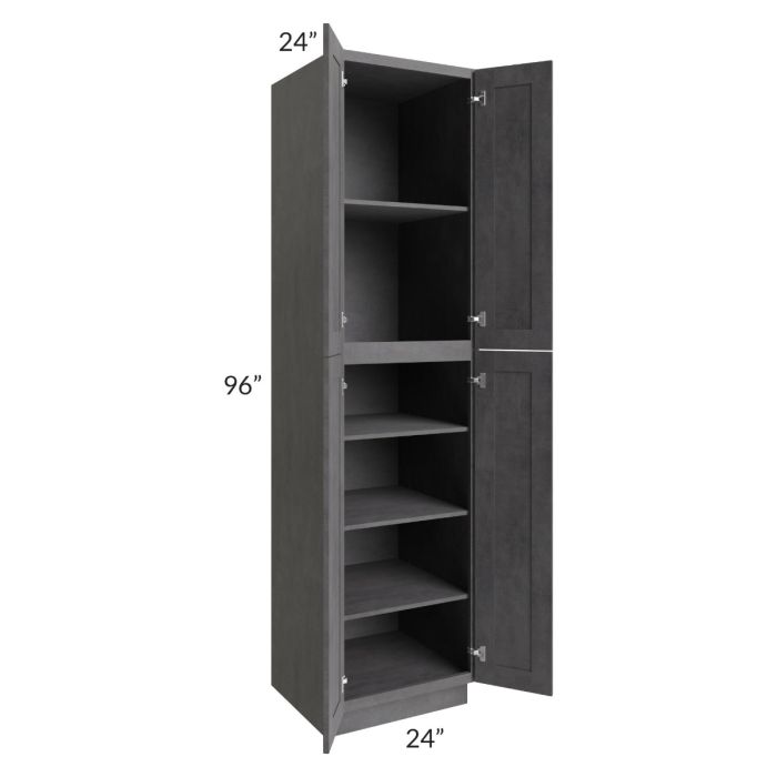 Stone Grey 24x96 Utility Cabinet
