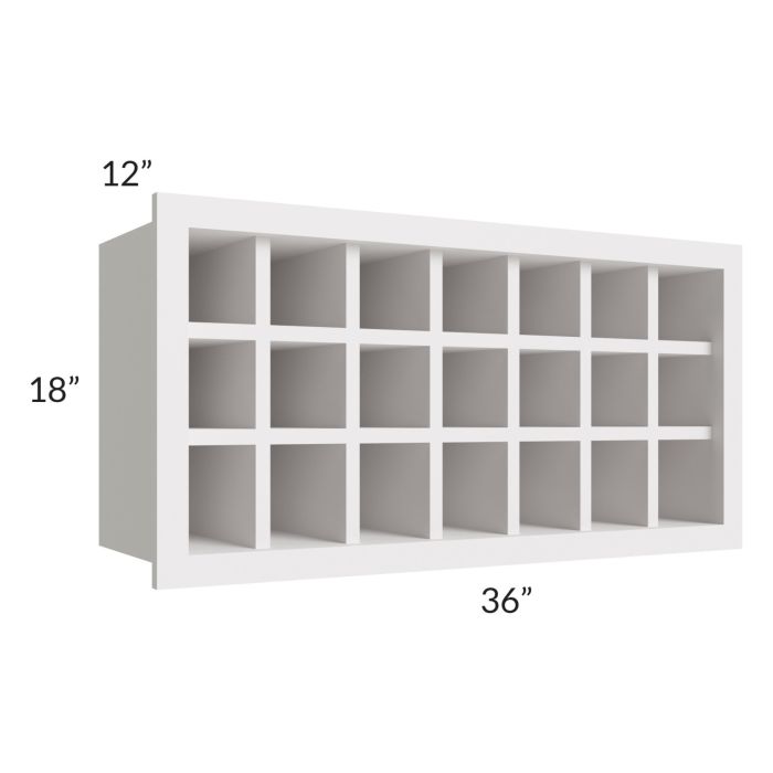 Vienna Cloud 36x18 Wine Rack Cabinet