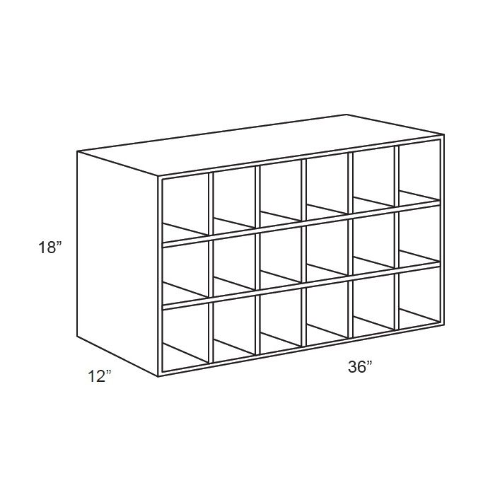 36x18 Wine Rack Cabinet
