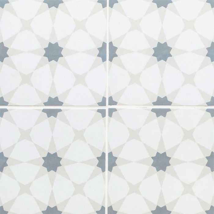 Kenzzi Zoudia 8 x 8 Encaustic Tile