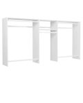96 Inch Wide Basic Hanging Closet System