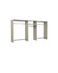 96 Inch Wide Basic Hanging Closet System