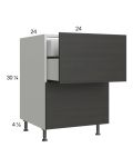 Euro Cafe 24" 2-Drawer Base Cabinet with 1 Inner Drawer
