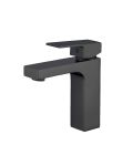 Matte Black Single Handle Bathroom Faucet  5-4/5" x 6-4/5"