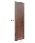 Farmhouse Walnut Shaker 12x42 Wall Decorative Door