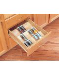 Wood Spice Tray - Fits Drawer Sizes up to 24" Wide (Rev-A-Shelf)