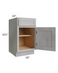 Gramercy Grey Mist ADA 18" Base Cabinet