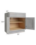 Gramercy Grey Mist ADA 30" Base Cabinet