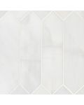 Arabescato Carrara 3" x 12" Pickett Honed Tile