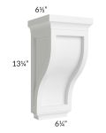 Pearl White Large Corbel 