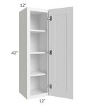 Pearl White 12x42 Wall Cabinet