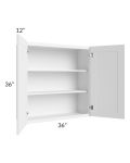 Pearl White 36x36 Wall Cabinet