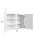 Pearl White 39x30 Wall Cabinet
