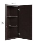 Brazilian Shaker 12x30 Angle Wall Cabinet