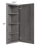 Providence Slate Grey 12x42 Angle Wall Cabinet