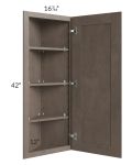 Providence Natural Grey 12x42 Angle Wall Cabinet