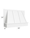 Signature Vanilla 36" Wood Range Hood