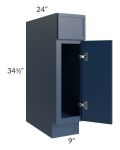 Portland Navy Blue 09" Base Cabinet