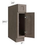 Providence Natural Grey 09" Base Cabinet